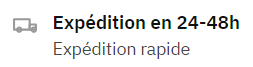 expédition rapide