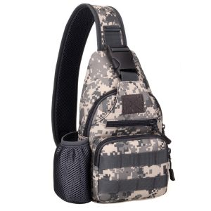 Sac Poitrine gris camouflage digital