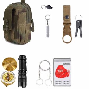 Petit Kit de Survie camouflage armée