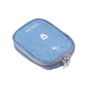 Pochette Trousse de Secours bleu