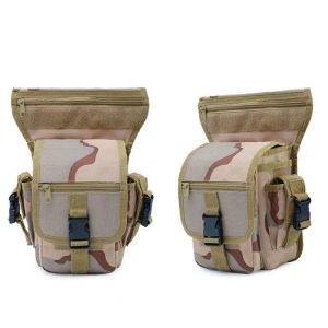 Sac de Jambe Militaire camouflage désert