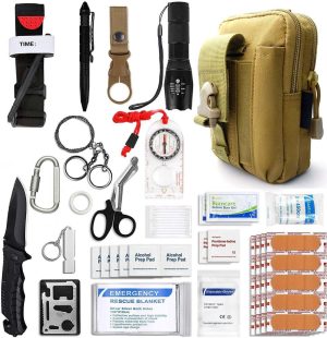 Trousse de Secours et Survie kaki