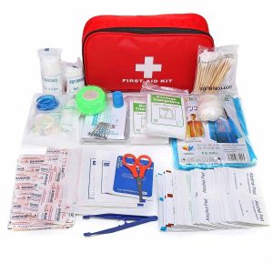 Trousse de Secours rouge 180 pièces