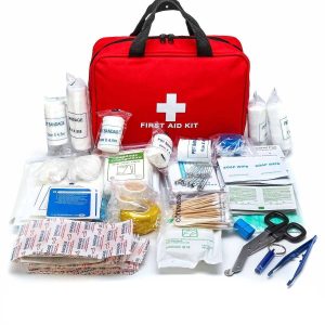 Trousse de Secours rouge 300 pièces