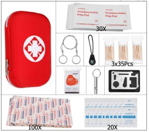 Trousse Médicale de Secours 261 pièces
