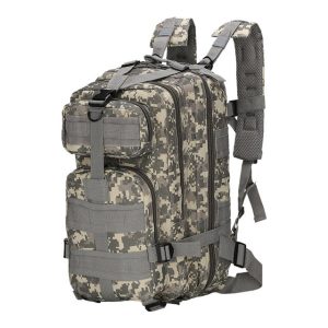 Sac à Dos imperméable gris camouflage digital