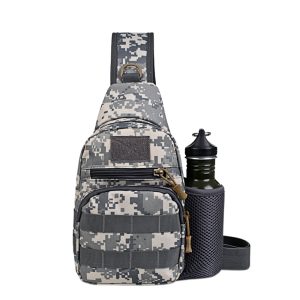 Sac à Dos Bandoulière Militaire camouflage gris digital