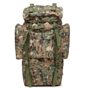 Sac à Dos Randonnée 60 Litres camouflage jungle digital