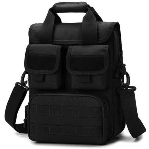 Sacoche Militaire <br> Flat Noire