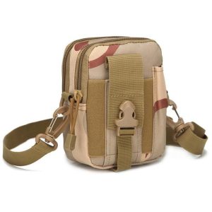 Sacoche Militaire <br> Verticale Desert Camo