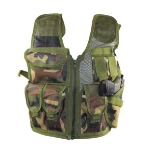 Gilet Style Militaire camouflage jungle