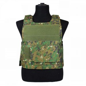 Gilet tactique léger avec Poches camo jungle digital