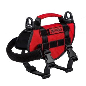 Gilet Militaire Chien rouge