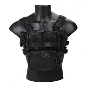 Gilet Molle noir camouflage