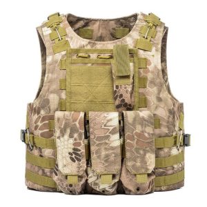 Gilet tactique lourd camouflage serpent