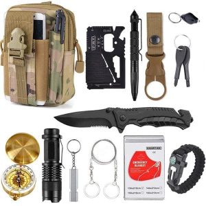 Kit de Survie 13 en 1 camouflage