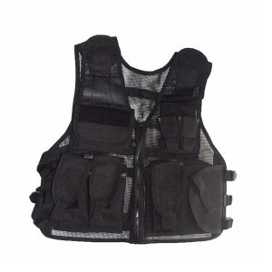 Gilet Style Militaire noir