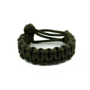 Bracelet Paracorde <br> Coulissant – Vert