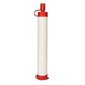Paille Filtrante <br> Pour Eau – Rouge